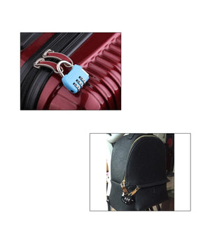 Catenaccio Lucchetto A Combinazione Per Armadietto Spogliatoio 3 Cifre 35mm         