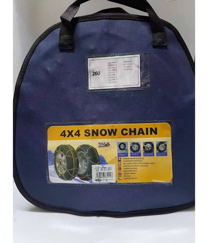 Catene Da Neve Per Auto Gruppo 260 Pneumatici Facili Da Montare Omologate         