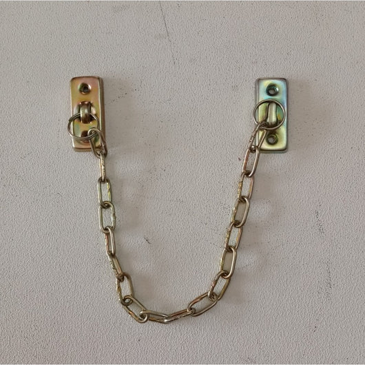 Catenella ritieni per finestre 20 cm in acciaio zincato giallo