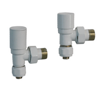 Kit valvola + detentore bianco