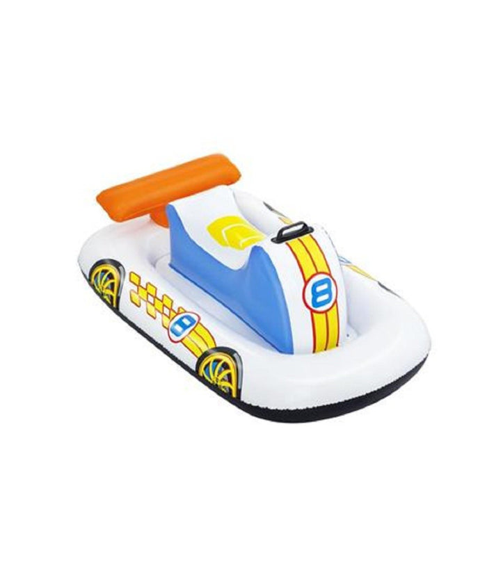 Cavalcabile Auto Sportiva 110x75cm Galleggiante Piscina Spiaggia Gonfiabile 41480         