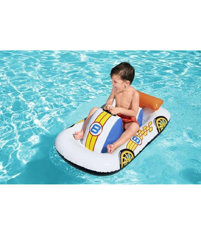 Cavalcabile Auto Sportiva 110x75cm Galleggiante Piscina Spiaggia Gonfiabile 41480         