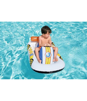 Cavalcabile Auto Sportiva 110x75cm Galleggiante Piscina Spiaggia Gonfiabile 41480         