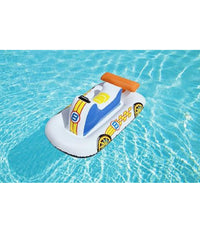 Cavalcabile Auto Sportiva 110x75cm Galleggiante Piscina Spiaggia Gonfiabile 41480         