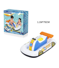 Cavalcabile Auto Sportiva 110x75cm Galleggiante Piscina Spiaggia Gonfiabile 41480         