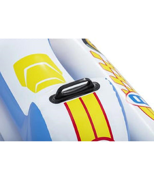 Cavalcabile Auto Sportiva 110x75cm Galleggiante Piscina Spiaggia Gonfiabile 41480         