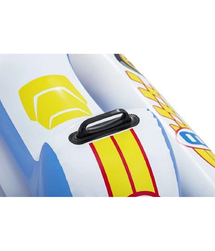 Cavalcabile Auto Sportiva 110x75cm Galleggiante Piscina Spiaggia Gonfiabile 41480         