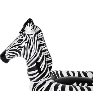 Cavalcabile Fashion Gonfiabile Zebra Gigante Con Luci Led Piscina 254x142cm 41406         