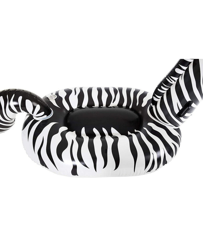 Cavalcabile Fashion Gonfiabile Zebra Gigante Con Luci Led Piscina 254x142cm 41406         
