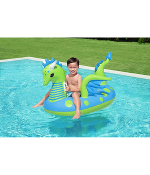 Cavalcabile Gonfiabile Forma Drago Fantasy Dragon 134x142 Cm Con Maniglie 41476         