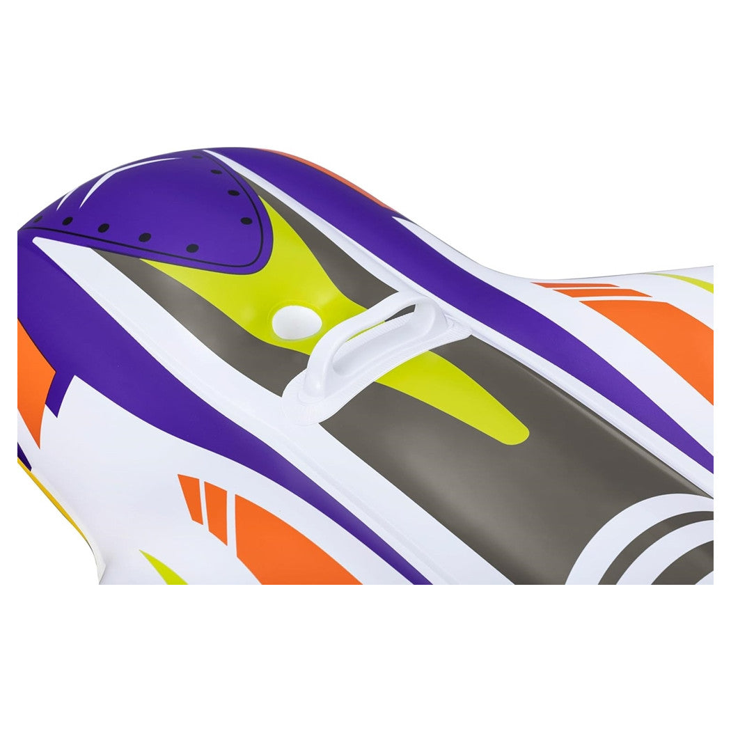 Trade Shop - Cavalcabile Gonfiabile Splash Shuttle 117x107cm Galleggiante Con Maniglia Pistola 41503 -