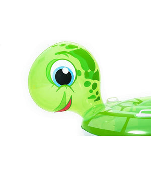 Cavalcabile Gonfiabile Tartaruga Galleggiante Bambini 140x140 Cm Maniglie 41041         