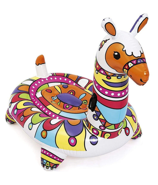 Trade Shop - Cavalcabile Pop Art Barcellona Lama 193x151cm Gonfiabile Maniglie Piscina 41136 -