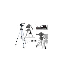 Cavaletto Treppiede 145 Cm Per Macchina Fotografica Digitale Videocamera         