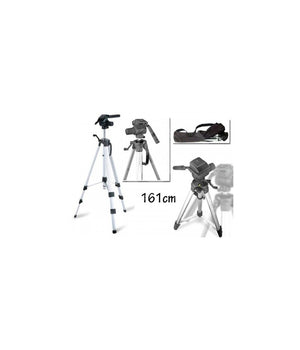 Cavaletto Treppiede 161 Cm Per Macchina Fotografica Digitale Videocamera         
