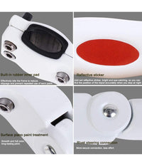 Cavalletto Per Bici Supporto Bicicletta Laterale Altezza Regolabile Reflettore         