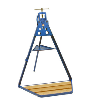 Cavalletto Portatile Idraulico 3" Pollici Morsa Banco Tubi Da Lavoro Idraulico         