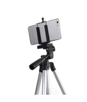 Cavalletto Universale Fotocamera Treppiedi Tripode Supporto Alluminio Smartphone         
