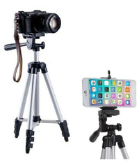 Cavalletto Universale Fotocamera Treppiedi Tripode Supporto Alluminio Smartphone         