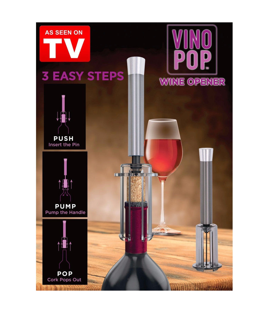 Cavatappi A Pressione Pompa Aria Apribottiglie Apri Bottiglie Vino Sommelier         