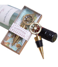 Cavatappi Apri Bottiglia Timone Rosa Venti Scatola Segnaposto Bomboniera         