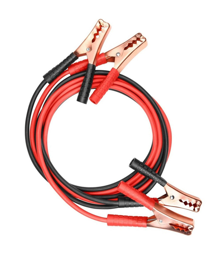 Cavi Avviamento Collegamento Batteria Per Moto 50 Amp 1,2 Metri Jumper Scooter         