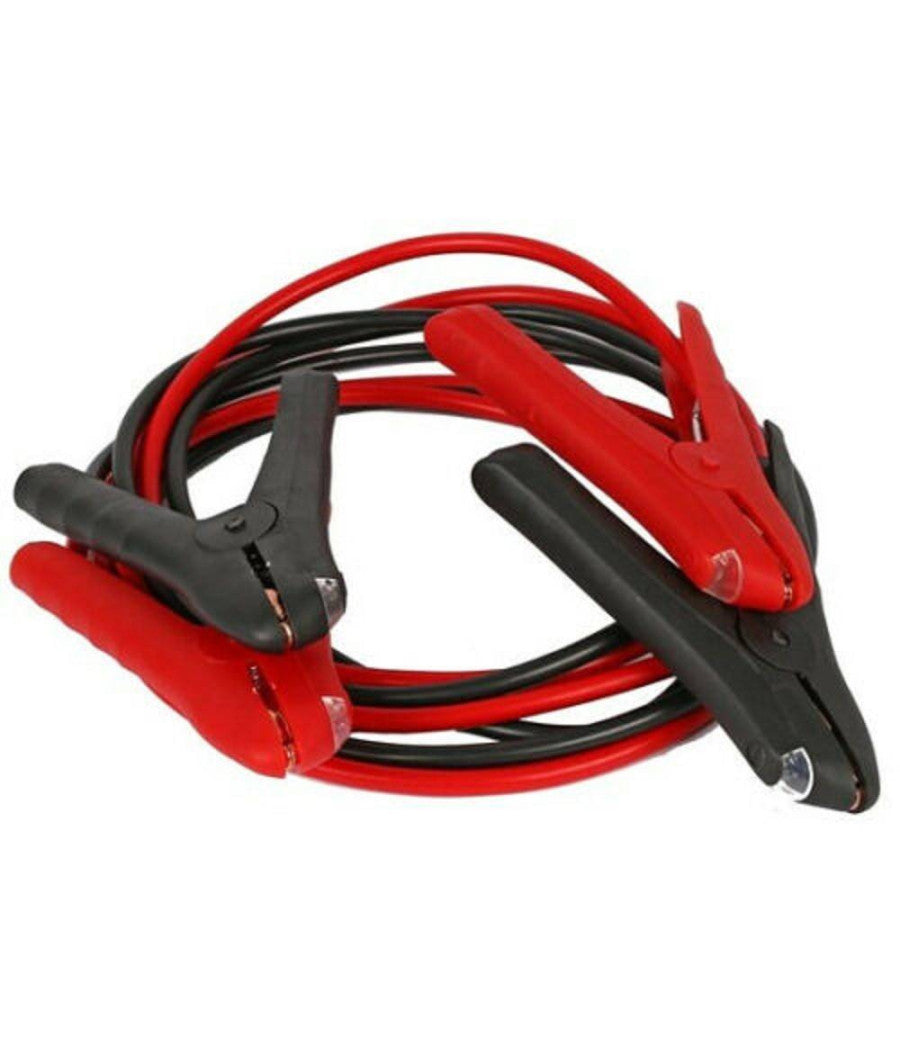 Cavi Batteria Avviamento Collegamento Auto Moto 400 Amp Con Luce Led Jumper         