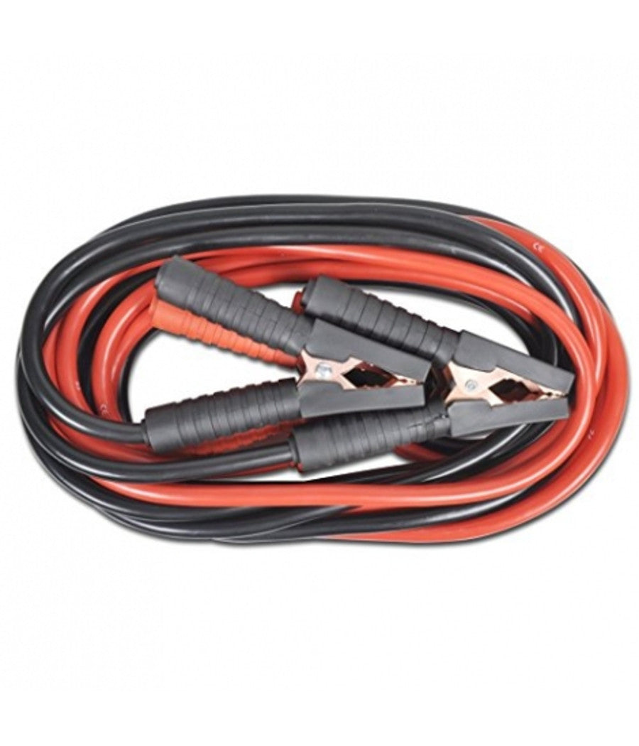 Cavi Con Pinze Per Collegamento Morsetto Batteria Scarica Avviamento 1200amp 3mt         