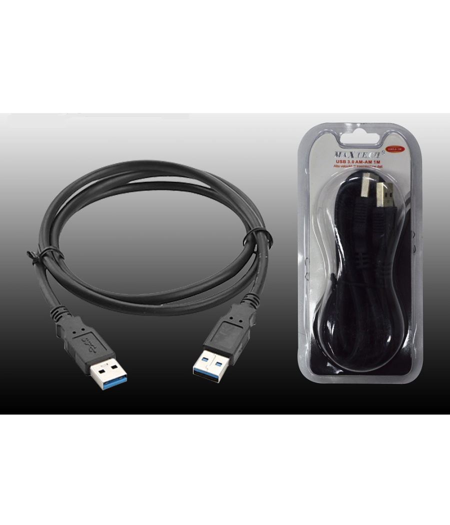 Cavo 1mt Usb 3.0 Tipo Maschio Cable Prolunga Filo Per Pc Dati Maxtech Usb3.0-1m         