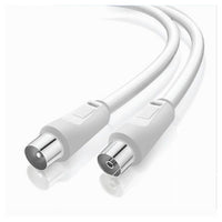 Cavo 20 Metri Antenna Tv Maschio/femmina Schermato Prolunga Maxtech At-001-20m         