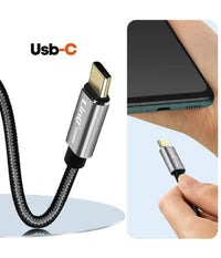 Cavo Adattatore Audio Da Type-c A Doppio Jack 3,5mm Cuffie + Microfono Tpc3536         