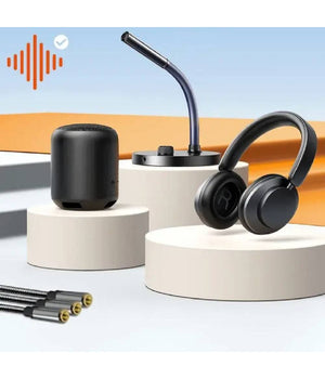 Cavo Adattatore Audio Splitter Da Jack 3,5mm Femmina A 3x Jack 3,5mm Femmina F1f3         