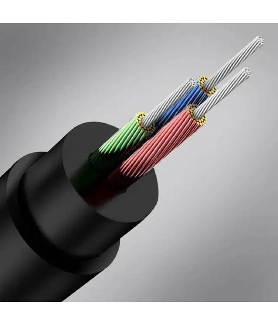 Cavo Adattatore Audio Video Da Jack 3.5mm Maschio A 3x Rca Femmina 10cm Av-3rca         