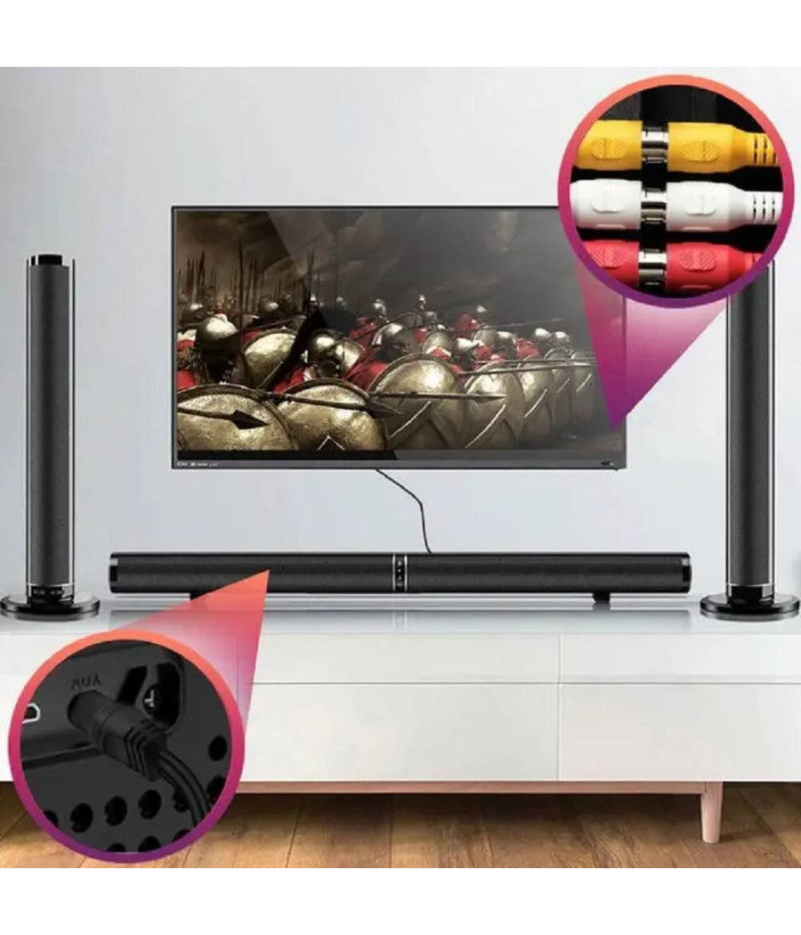 Cavo Adattatore Audio Video Da Jack 3.5mm Maschio A 3x Rca Femmina 10cm Av-3rca         