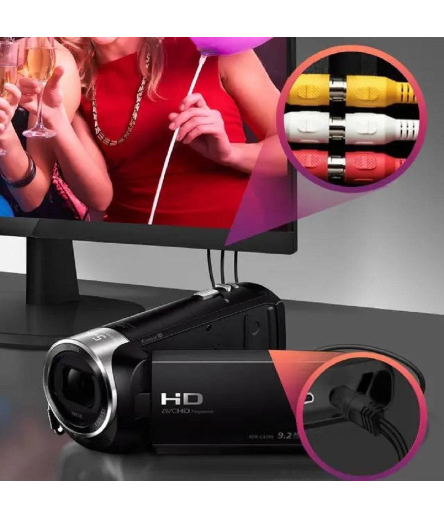 Cavo Adattatore Audio Video Da Jack 3.5mm Maschio A 3x Rca Femmina 10cm Av-3rca         