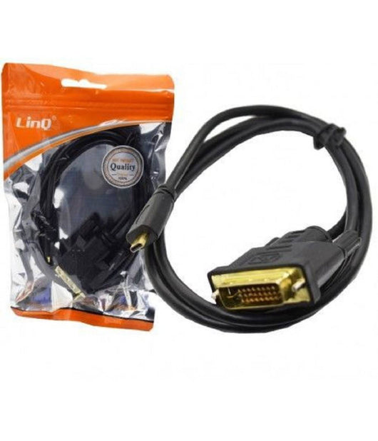 Cavo Adattatore Conversione Da Micro Hdmi A Dvi-d 24+1 Lunghezza 1,5 Mt Dv-c4526         