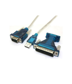 Cavo Adattatore Convertitore Dati Da Usb A Seriale Rs232 Porta Pc Computer         