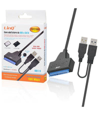 Cavo Adattatore Da Usb 2.0 A Sata Ssd 2,5" Per Hard Disk Velocità  480mbps Tpc595         