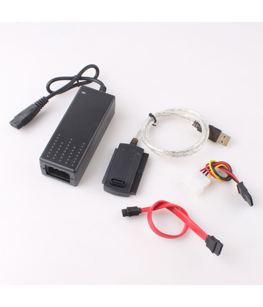 Cavo Adattatore Ide Sata Usb 2.0 Supporta Hd Hard Dsik 2.5 3.5 Alimentatore         