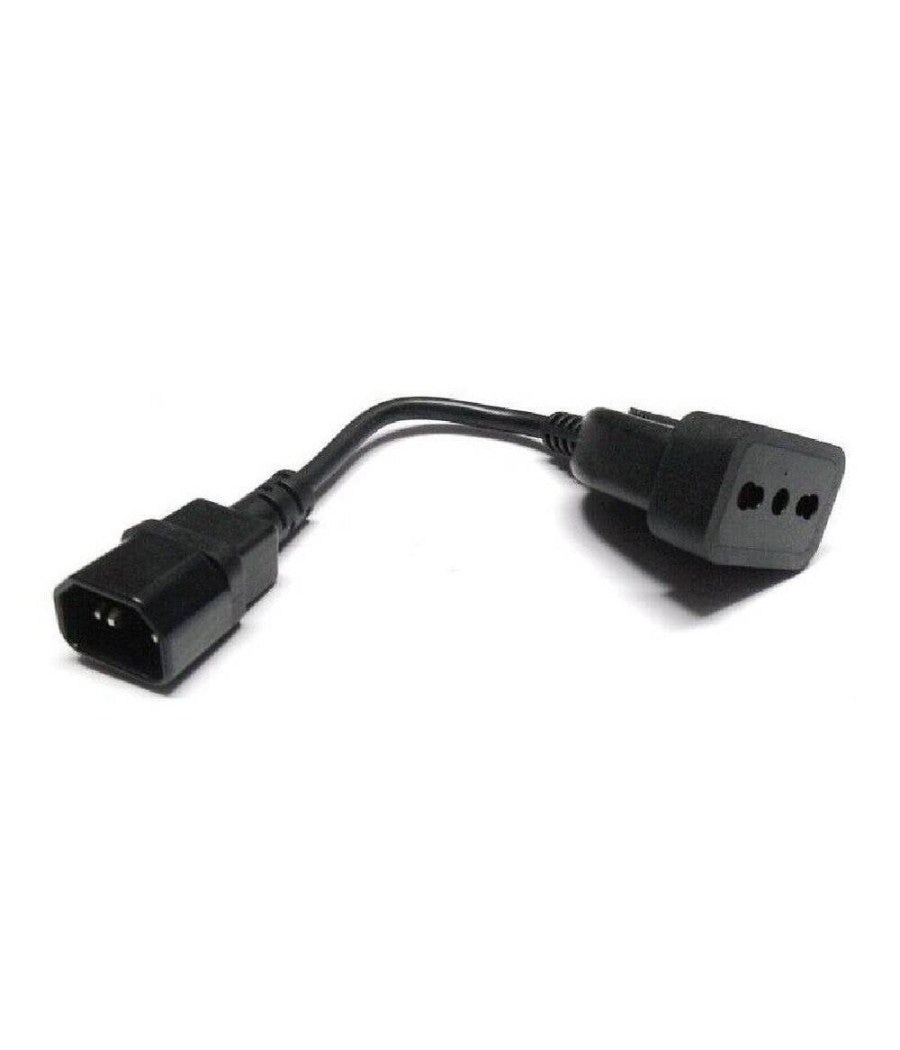 Cavo Alimentazione Per Ups 1 Entrata Ups + 1 Uscita Tripolare Adattatore Upw-020         