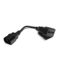 Cavo Alimentazione Per Ups 1 Entrata Ups + 1 Uscita Tripolare Adattatore Upw-020         