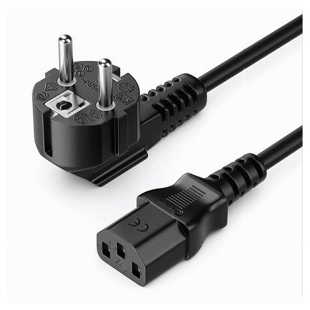 Cavo Alimentazione Tripolare Serie A C13 Schuko Spina Pc F-al01-a 1.5 Mt 250volt         