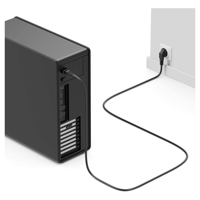 Cavo Alimentazione Tripolare Serie A C13 Schuko Spina Pc F-al01-a 1.5 Mt 250volt         