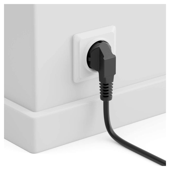 Cavo Alimentazione Tripolare Serie A C13 Schuko Spina Pc F-al01-a 1.5 Mt 250volt         