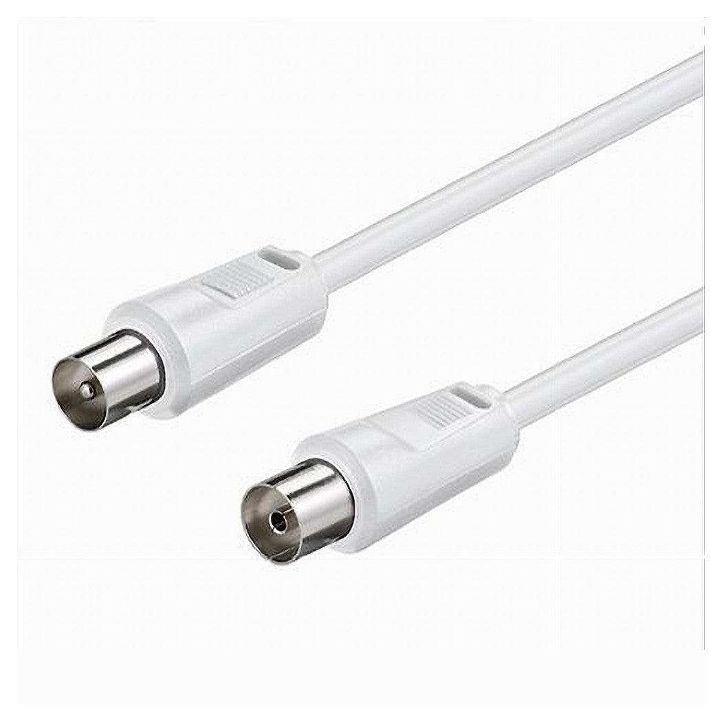 Cavo Antenna Coax 20mt Iec M/f Televisore Hdtv Dvb-t2 Uhf/vhf Prolunga Cav-at20m         