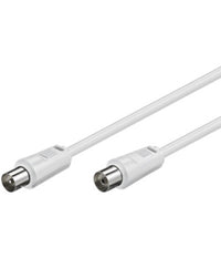 Cavo Antenna Per Collegamento Tv Coassiale 75 Ohm Maschio/femmina 5 Metri         