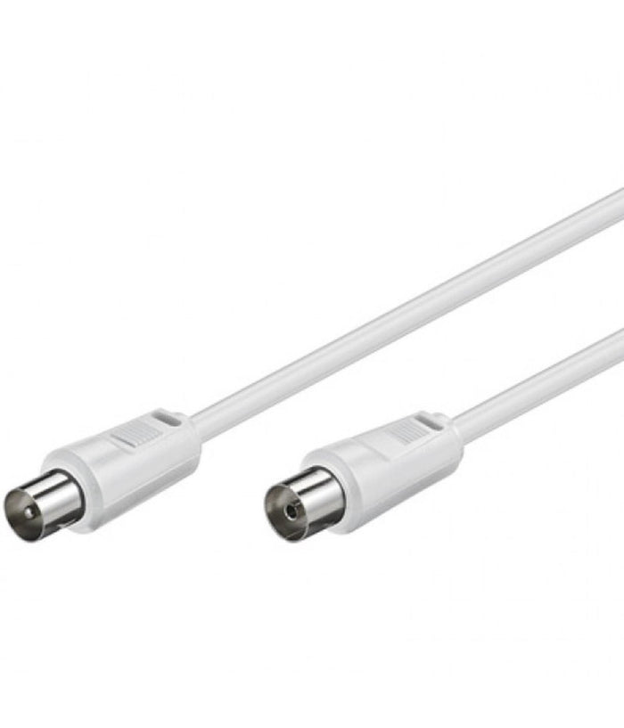 Cavo Antenna Per Collegamento Tv Coassiale 75 Ohm Maschio/femmina 5 Metri         