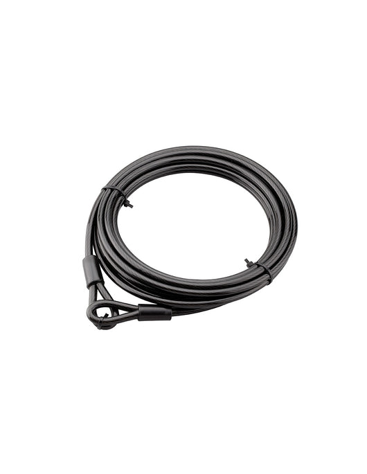 Cavo antifurto Twisty, bicicletta, casette da giardino, Ø 8, 6,00m, guaina in PVC, acciaio - THIRARD