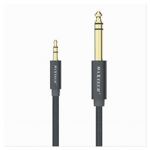 Cavo Audio Aux Jack Da 3,5 Mm A 6,5 â€‹â€‹mm Stereo Alta Qualità  Da 5 Metri Ajack-06         