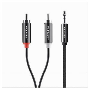 Cavo Audio Da Aux 3,5mm A 2xrca Maschio Stereo Adattatore 1.5mt 4d Sound Aux-r01         